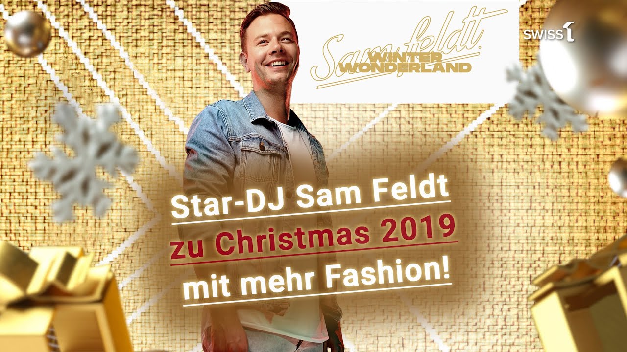 Star-DJ Sam Feldt zu Christmas mit mehr Fashion!