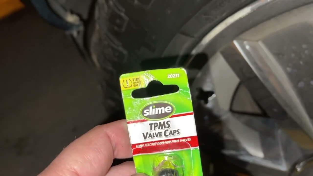 TPMS Valve Stem Caps for Modern Vehicles / Check This Item after leaving The Tire Shop