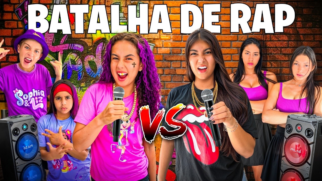 BATALHA DE RAP - A GANGUE DA VALENTONA DO CONDOMÍNIO DESTRUIU A TURMA DA SOPHIA 