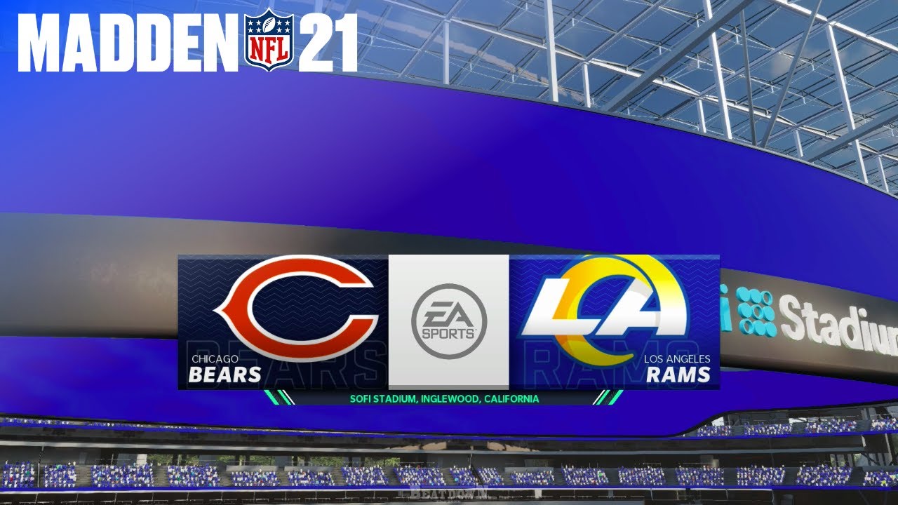 Madden NFL 21 - Chicago Bears vs. Los Angeles Rams