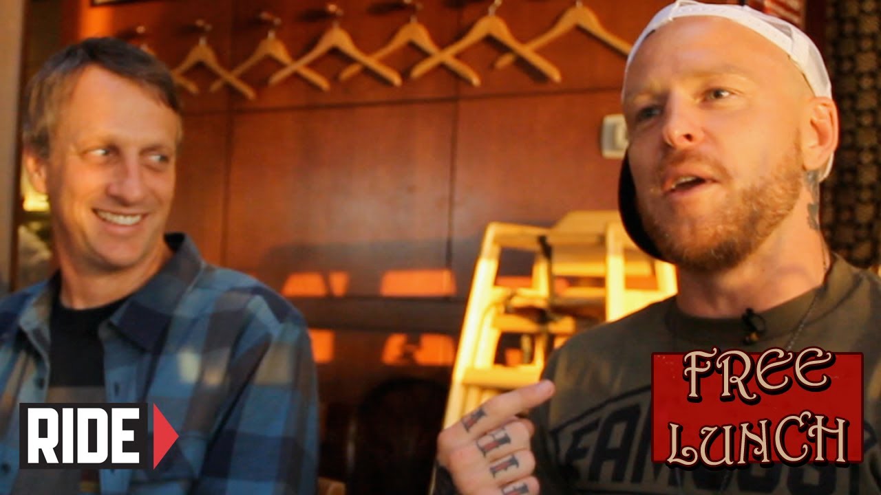 Tony Hawk & Jason Ellis Eat Scorpions, Meet Rodney Mullen, & More on Free Lunch (Part 2 of 2)