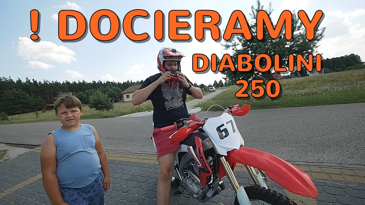 DOCIERAMY DIABOLINI 250 !!! REPLIKA HONDY - BERETTA ALFARAD APOLLO