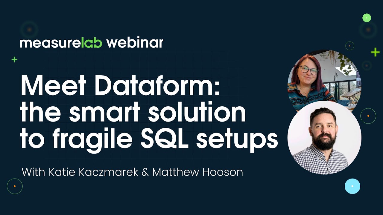 Webinar: Meet Dataform, the smart solution to fragile SQL setups