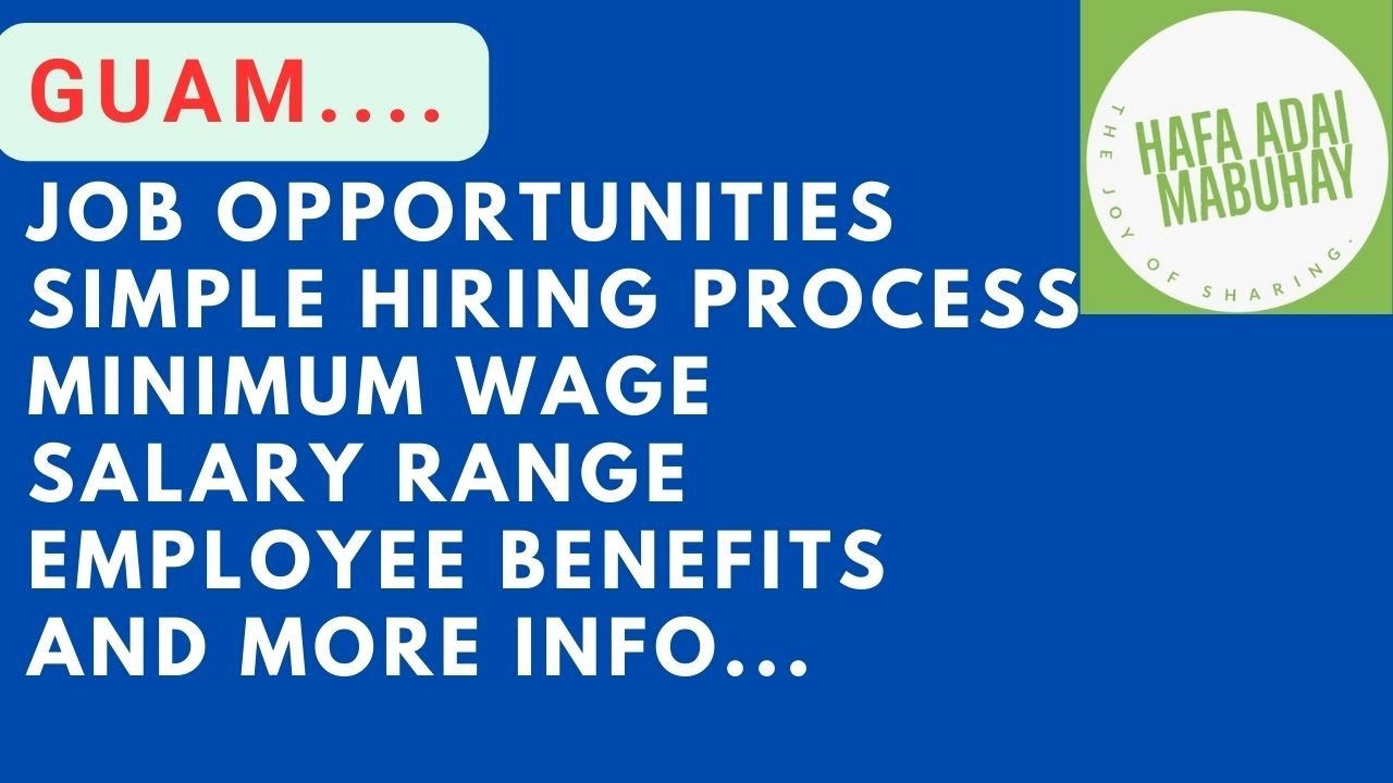 Local Hire / Min Wage 82,880 #guamhire #guamjobs #guamlabor