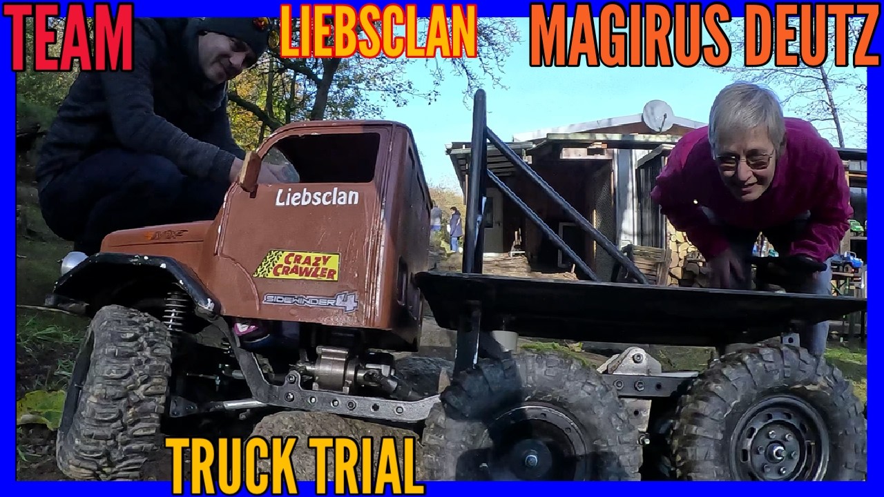 MAGIRUS DEUTZ 6X6 REMOTE CONTROL SCALE TRIAL TRUCK LIEBSCLAN 