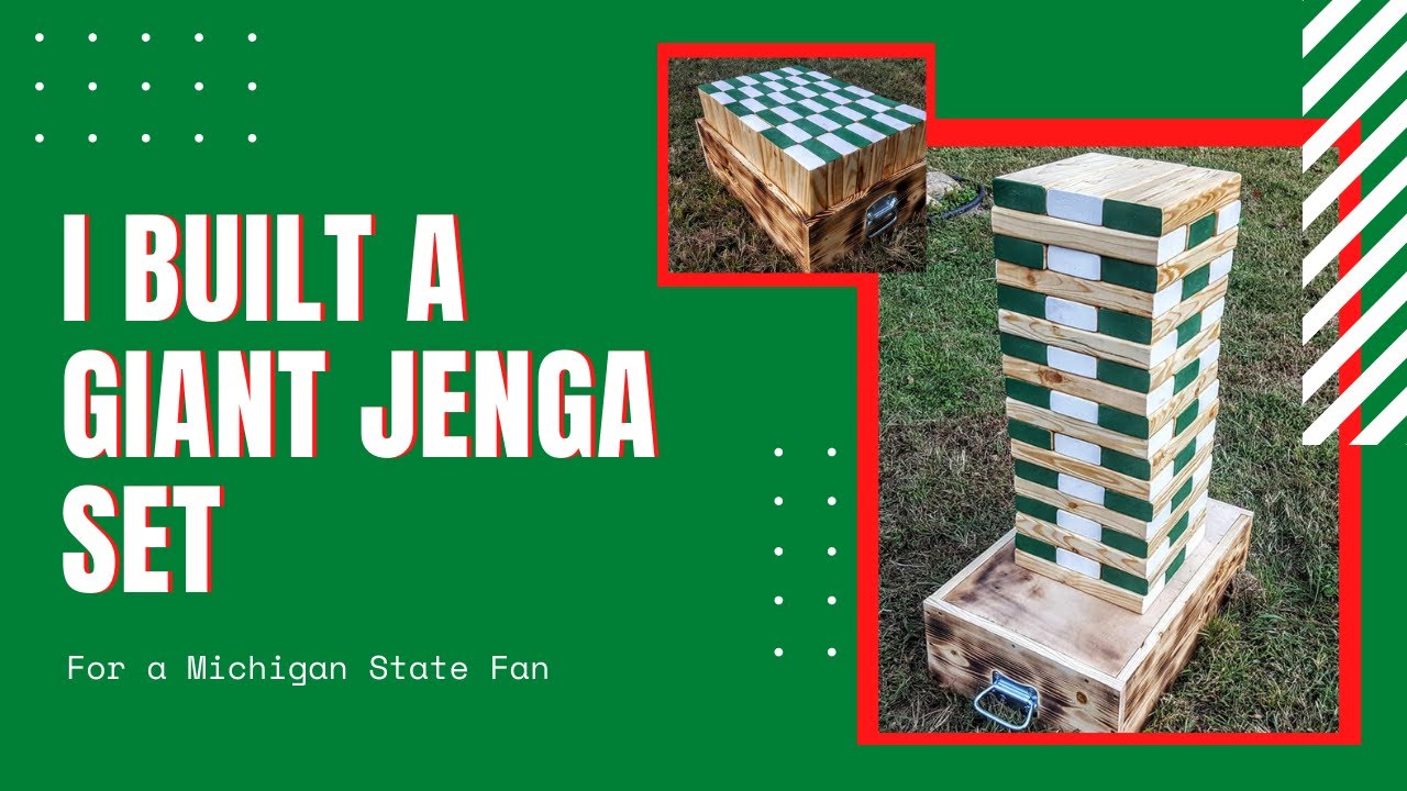 How to Build a Custom Giant Jenga Set