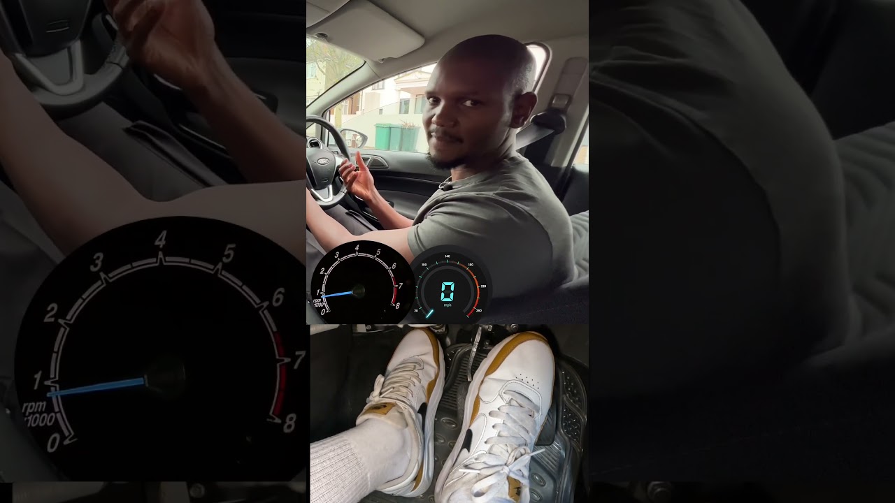 How to reverse downhill in a manual car. #manaulcar