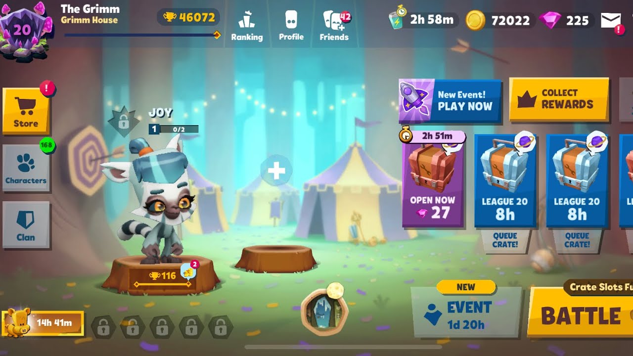 New character JOY level 1 gameplay