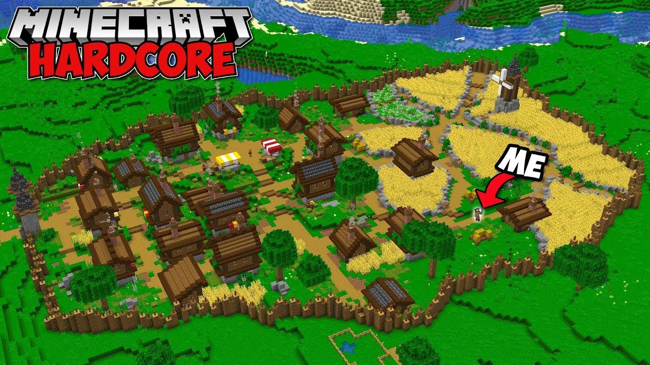 Я ПРЕОБРАЗОВАЛ деревню в Minecraft Hardcore (#4)