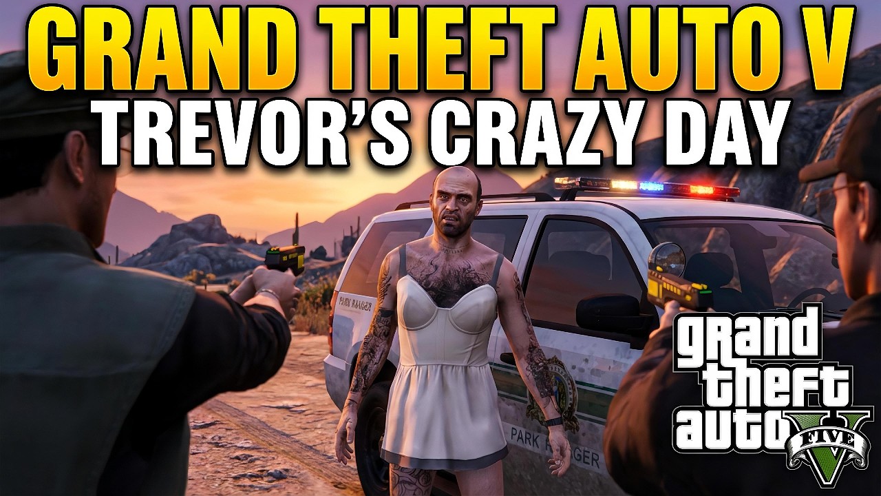 Trevor Helps Out The Border Patrol in Sandy Shores!