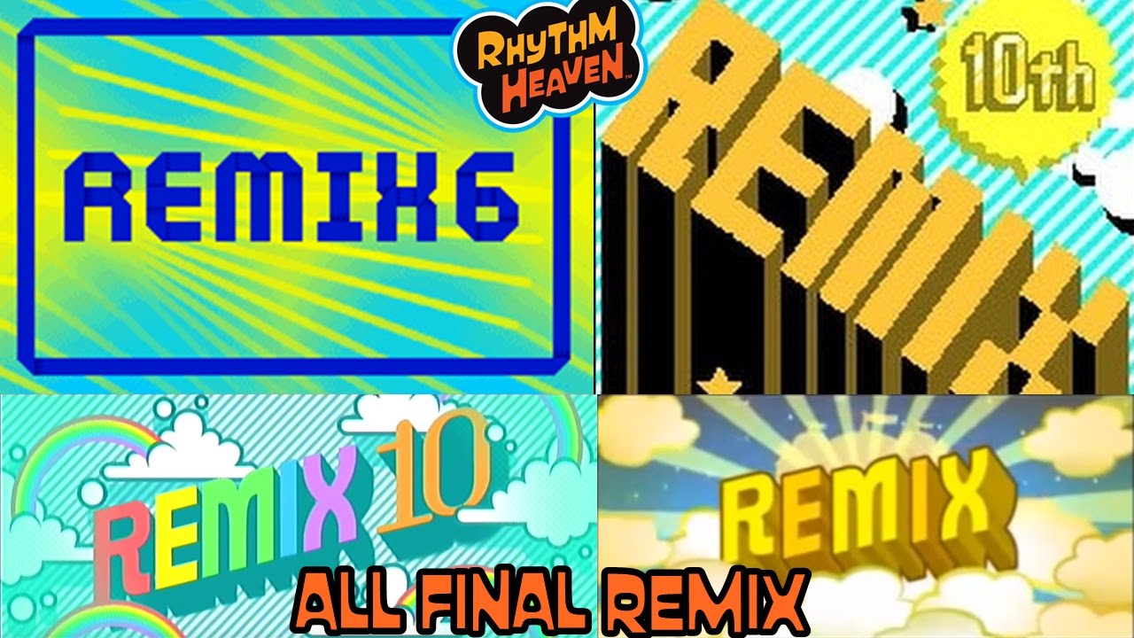All Final Remix in Rhythm Heaven (gba,ds,wii,3ds)