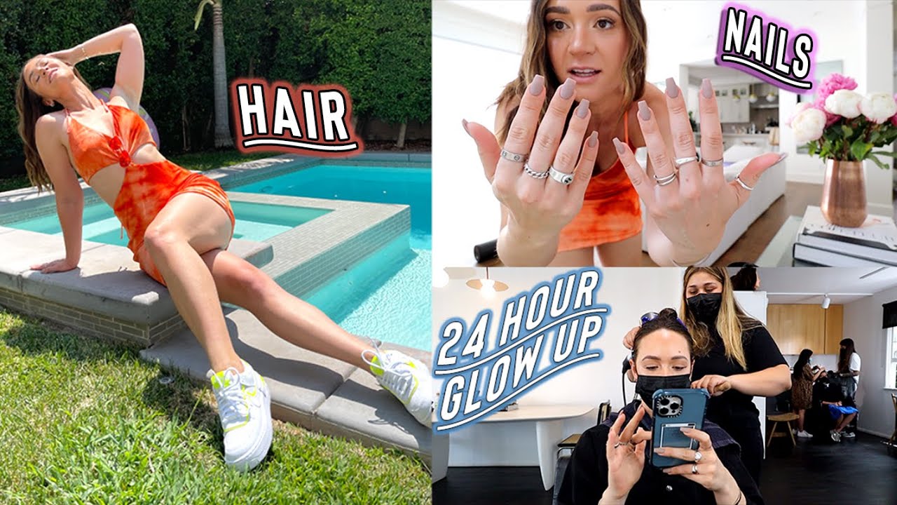 ig baddie glow up: new nails, hair, + vlog camera??