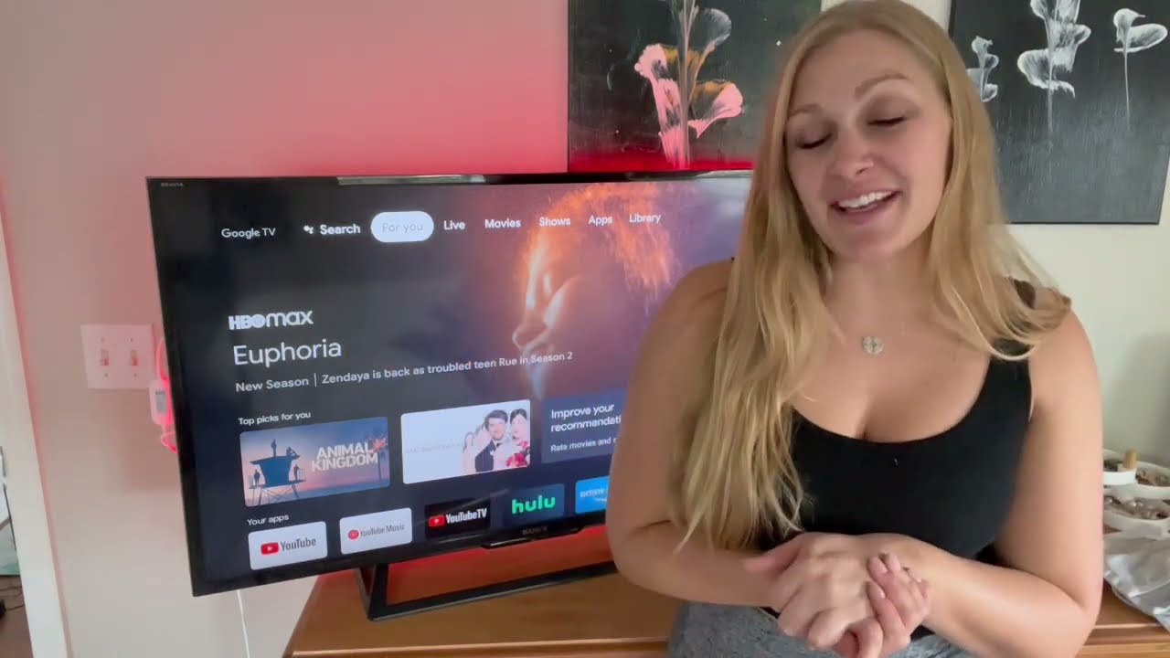 How To Install LED Strip Lights TO Back Of LED TV | Best way to stick an LED Light Strip behind a TV
