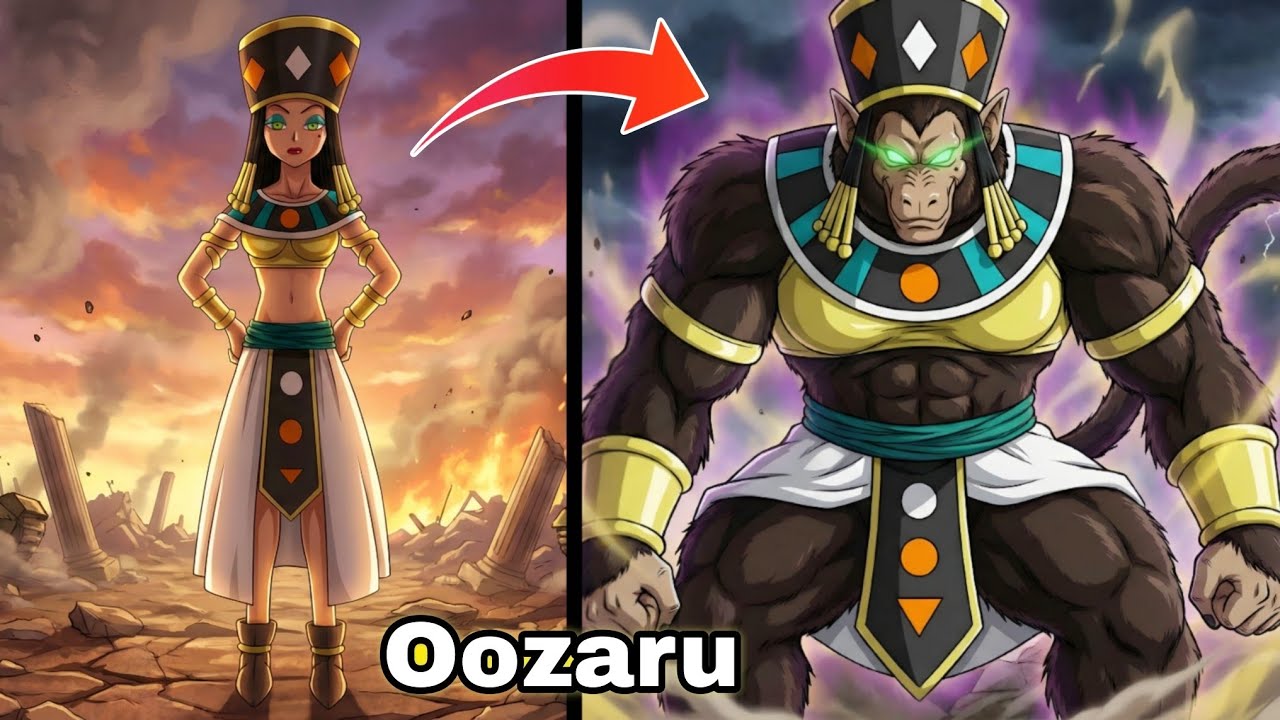 Dragon Ball Characters Oozaru Transformation 🔥 Full Power Unleashed