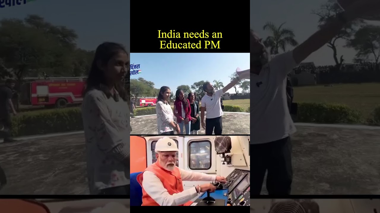 India Needs an Educated PM!#rahulgandhi #modiji #educated #pm