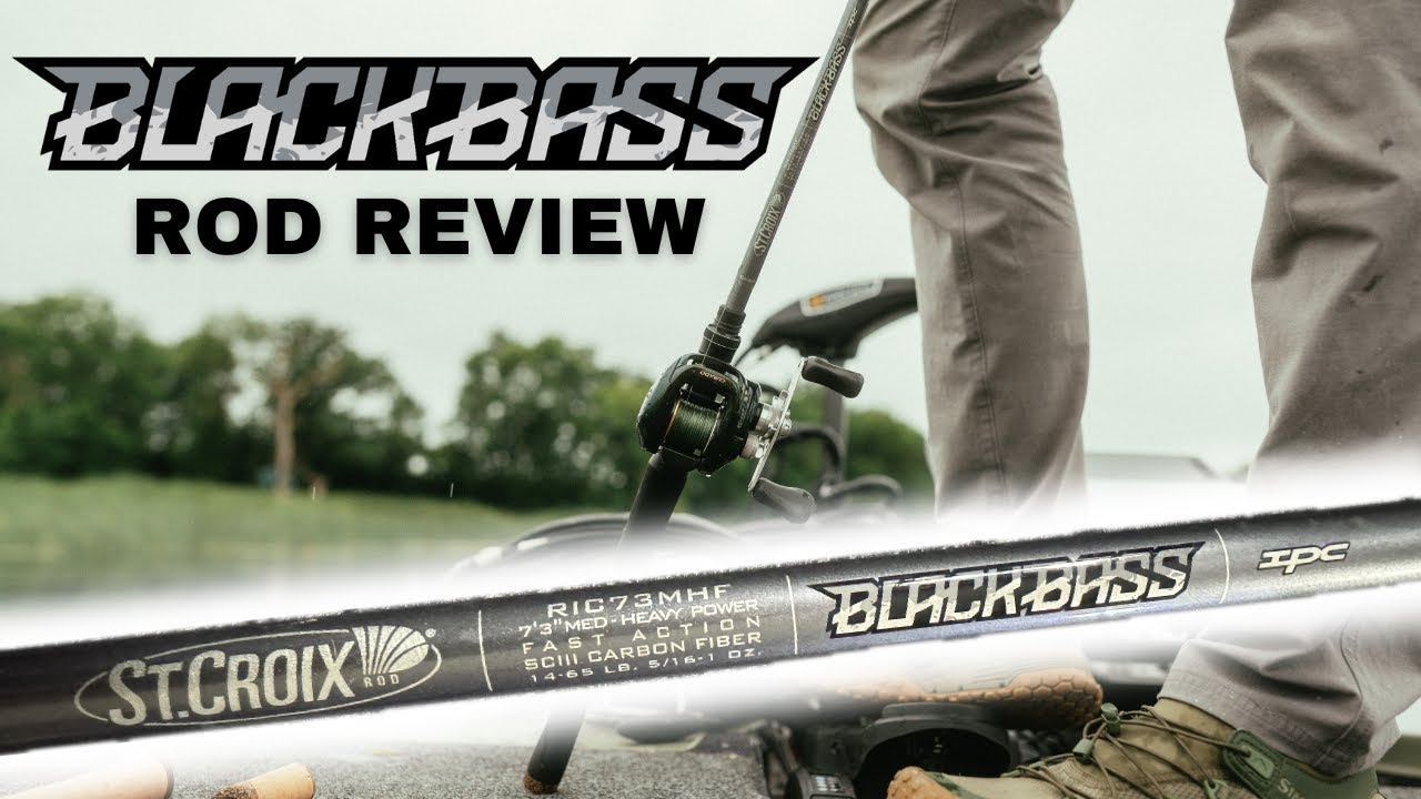 Удилища St. Croix // Обзор удилищ серии Black Bass