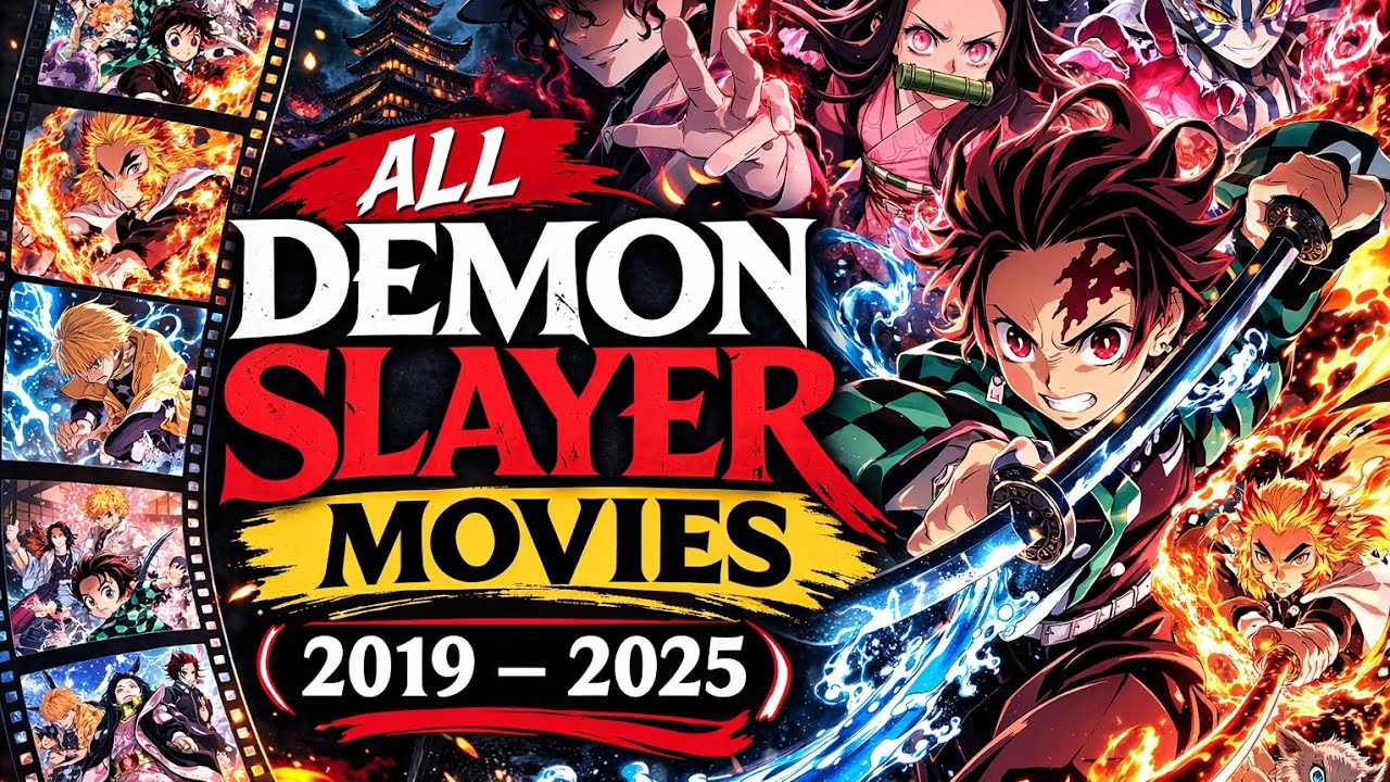 All Demon Slayer Movies (2019–2025)