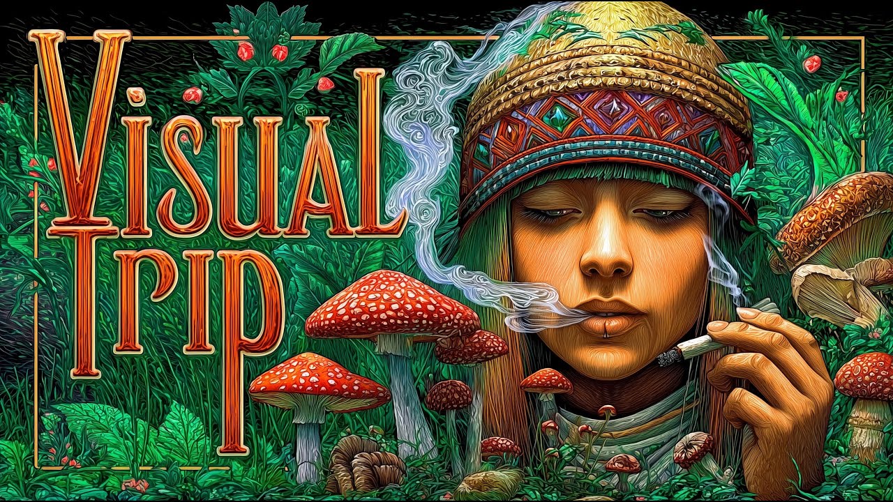 Deep Psy Dub & Visual Trip (Psychill Dub, PsyDub Chill Out, Psychedelic Video)