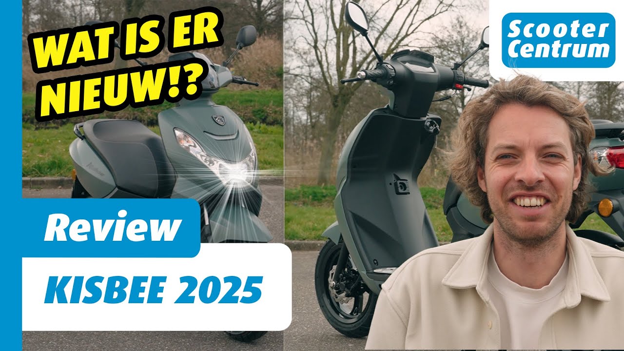 2025 PEUGEOT KISBEE - WAT IS ER NIEUW !? - ALLE DETAILS REVIEW - NIEUWE SCOOTER