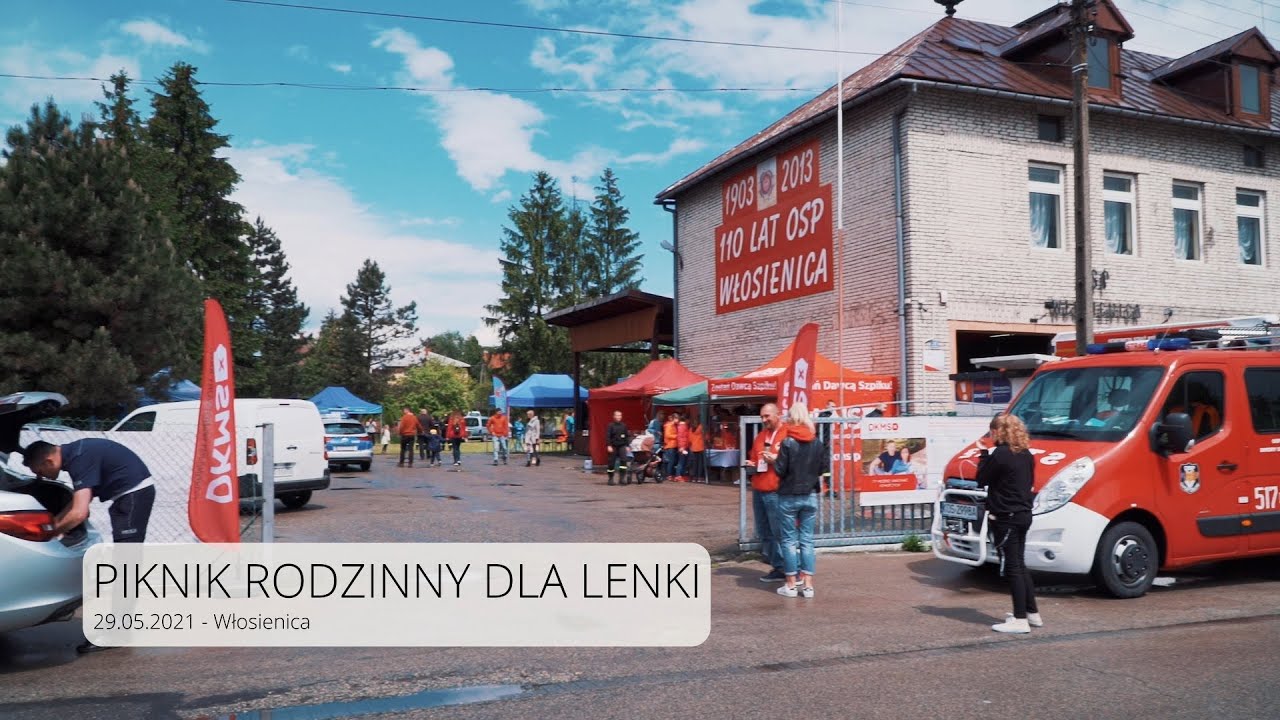 Piknik rodzinny dla Lenki - Włosienica 2021.05.29