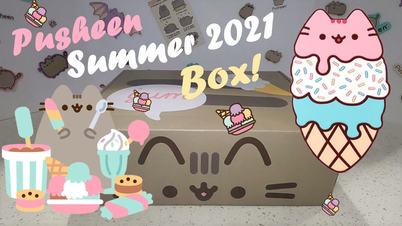 🍦 Pusheen Summer 2021 Subscription Box!