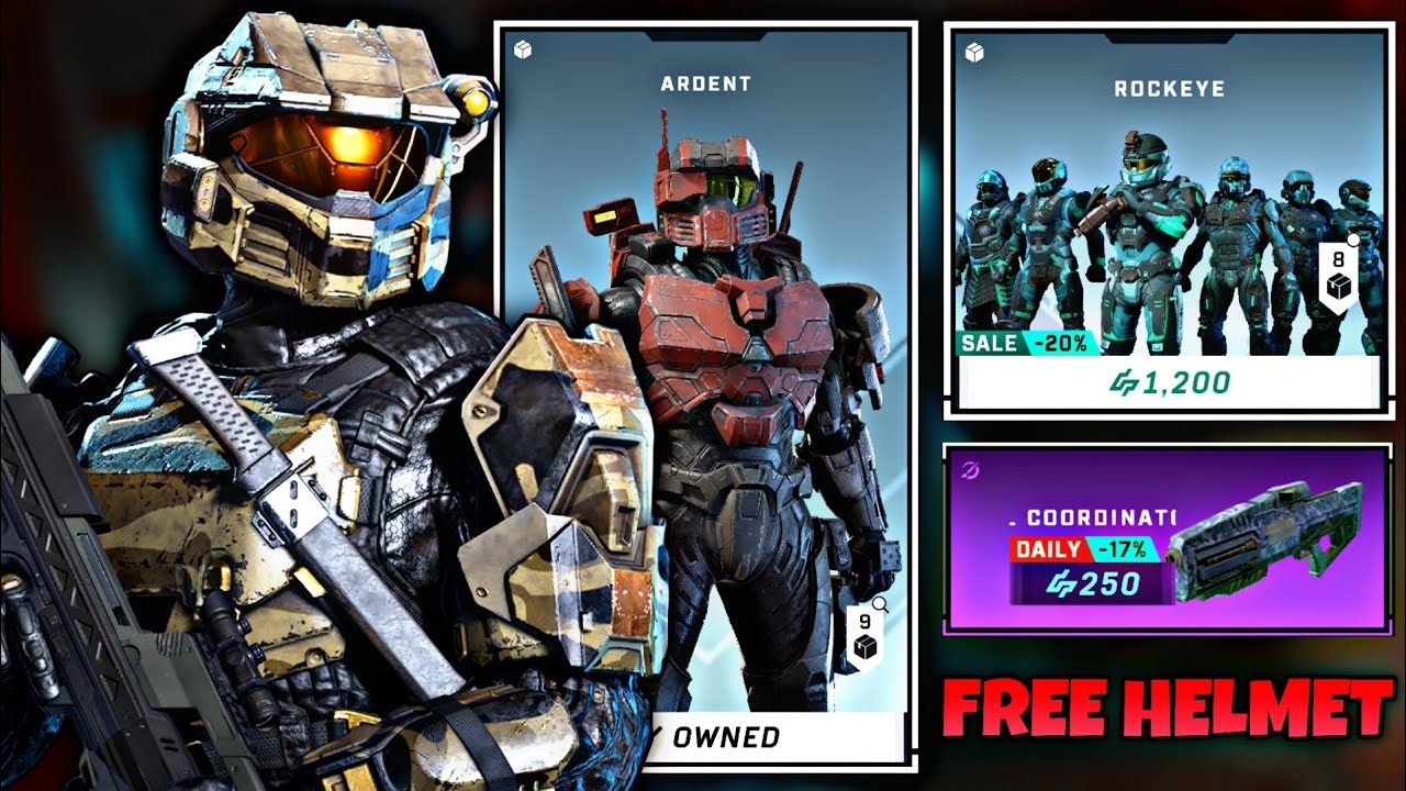 Halo Infinite store items - February 20th (FREE EOD HELMET!)