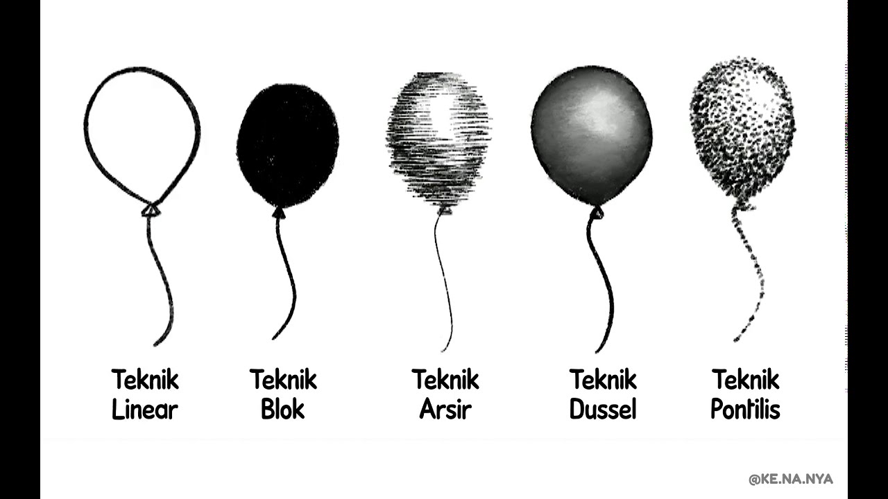 Teknik-Teknik Menggambar