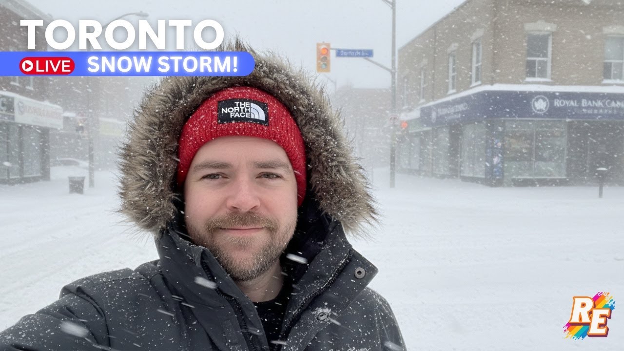 LIVE Toronto | SNOW STORM ❄️ We're at 50cm!! [Part 2]