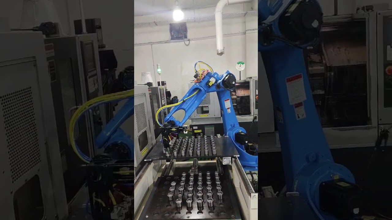 CNC Machine Tending Project Automated
