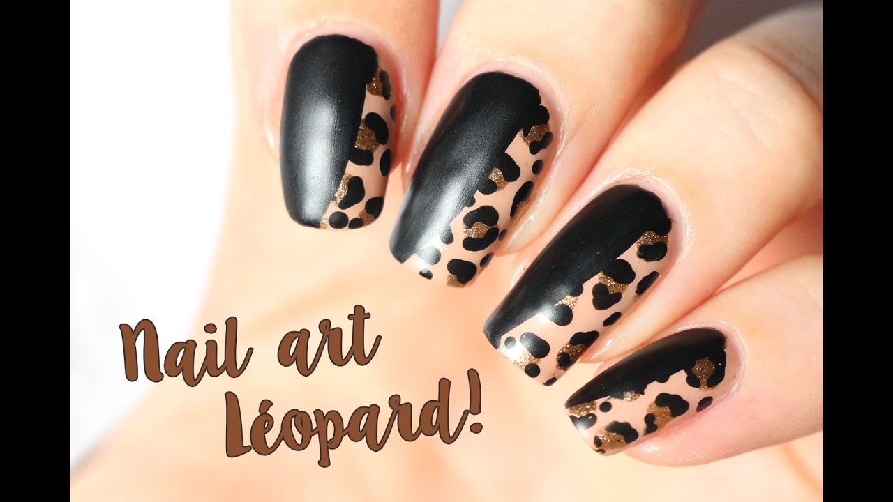 🐯 Nail art facile : Leopard chic!