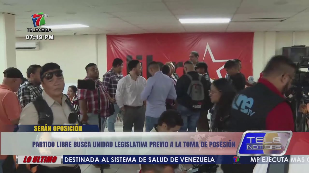 Partido Libre busca unidad legislativa previo a la toma de posesi&oacute;n