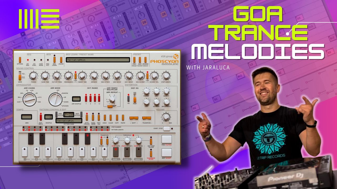 Как сделать мелодии в стиле гоа-транс выразительными (урок по Ableton Live)
