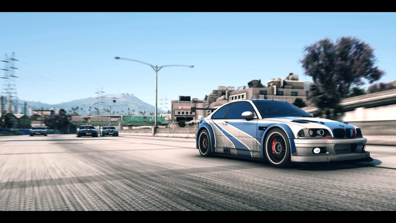 Part 2: NFS Most Wanted Remake - M3 GTR Police Chase