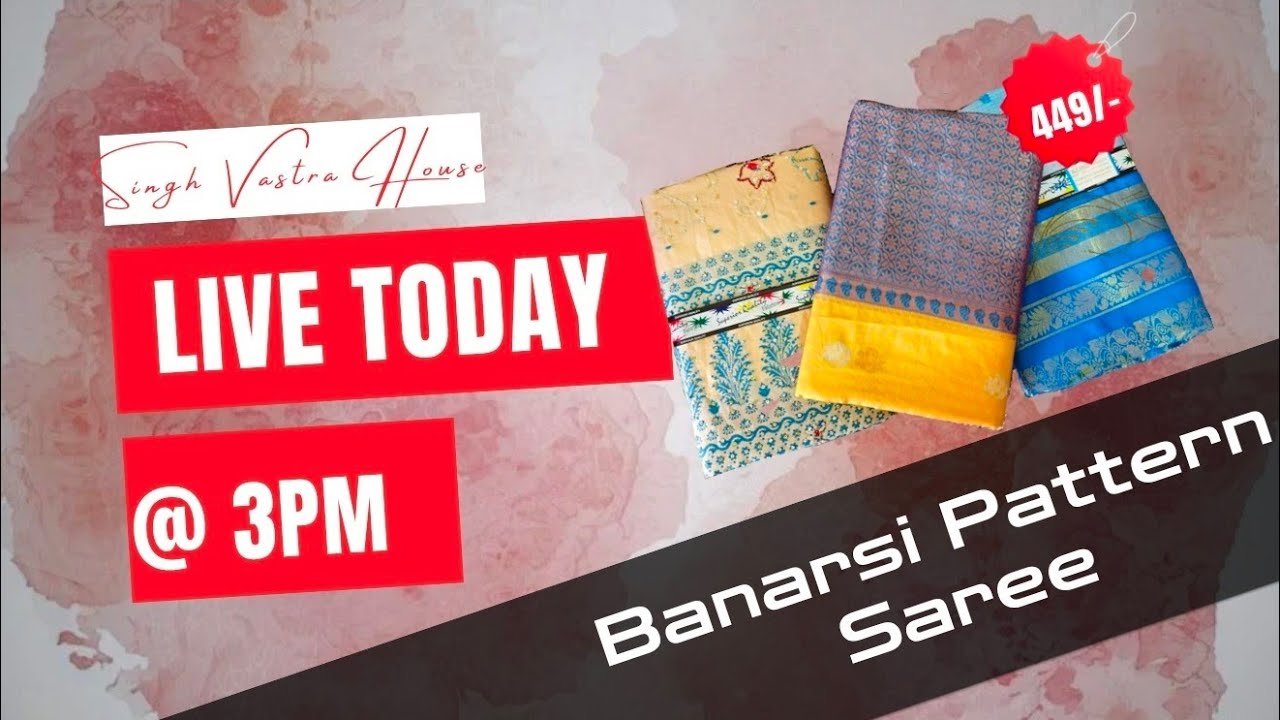 Banarasi Pattern Saree Wo Bhi Is Rate Me 😱 || Singh Vastra House