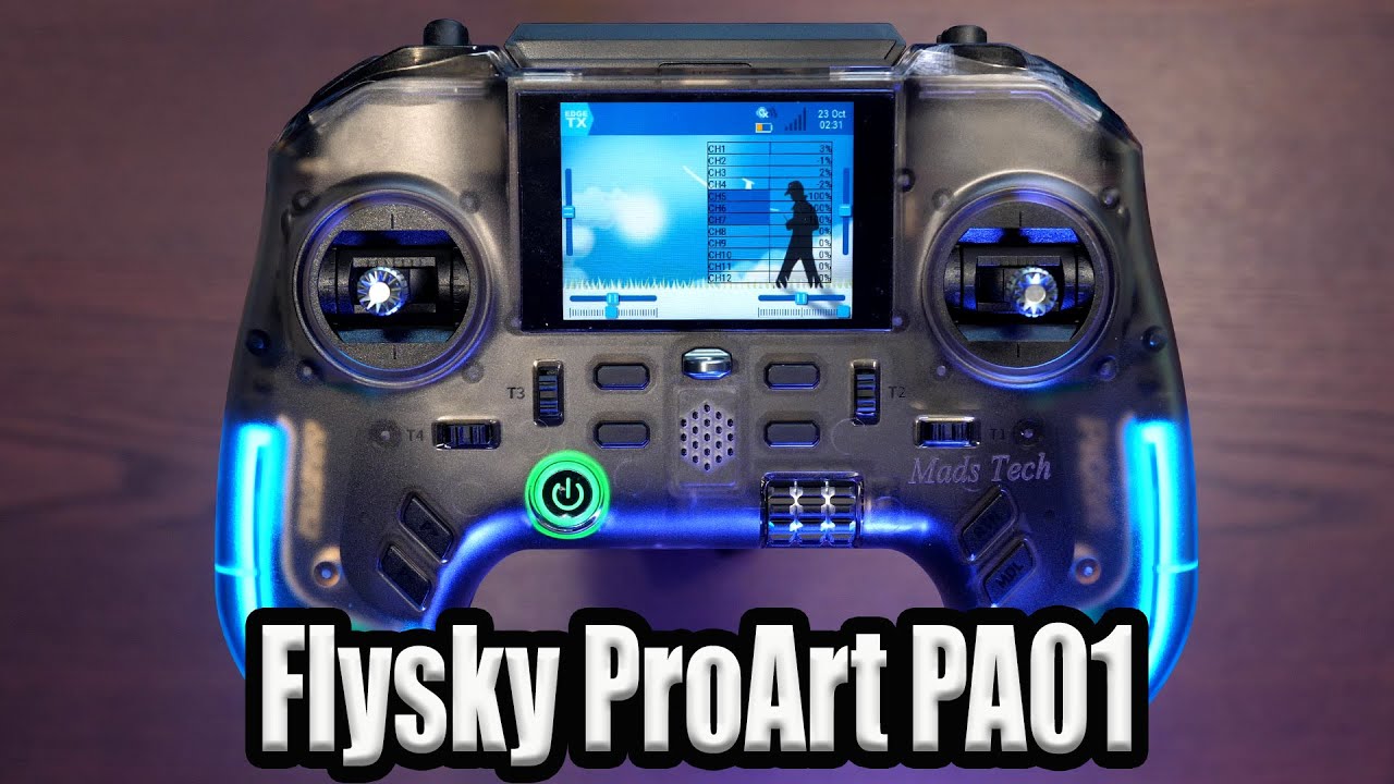 Контроллер управления Flysky ProArt PA01 в стиле геймпада — почему он настолько хорош!