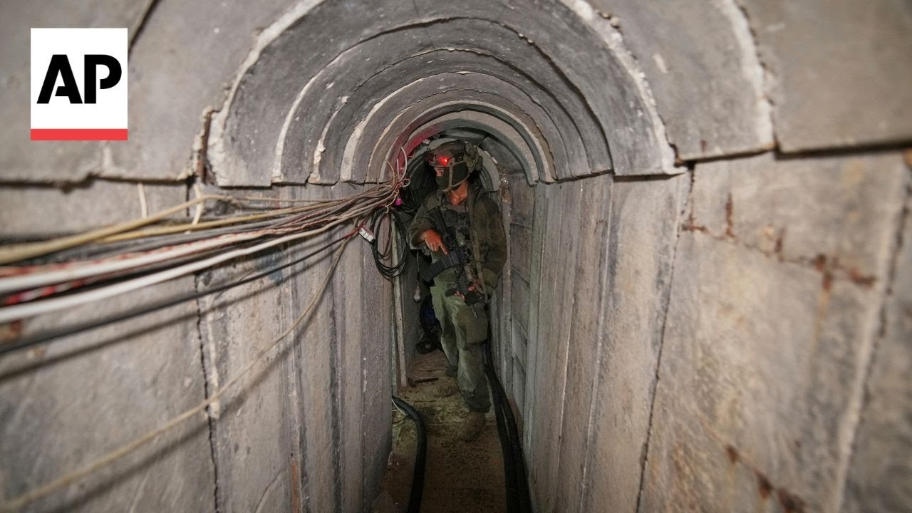 Israeli military invites journalists into Gaza to show tunnel under European Hospital