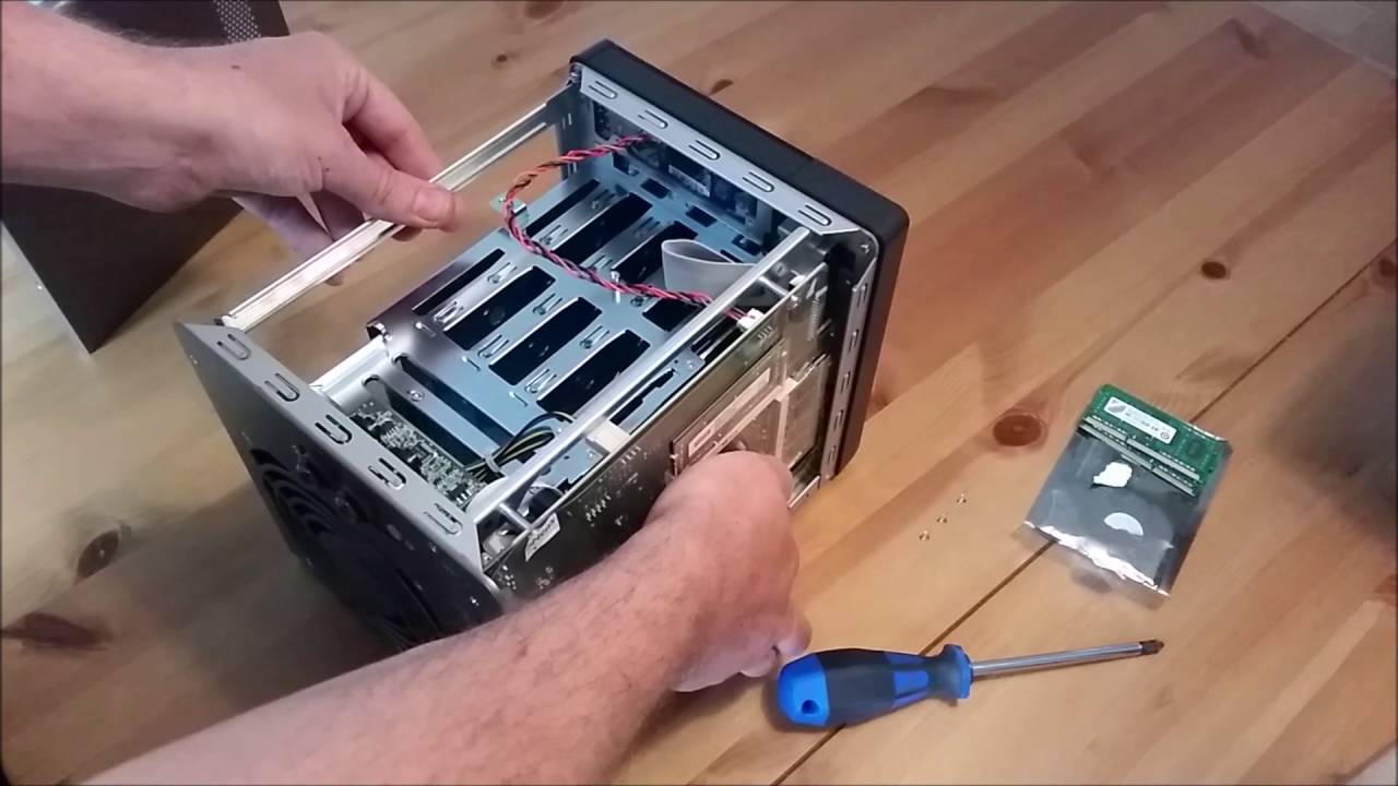 QNAP TS-453A 16GB RAM Upgrade und Test (German)