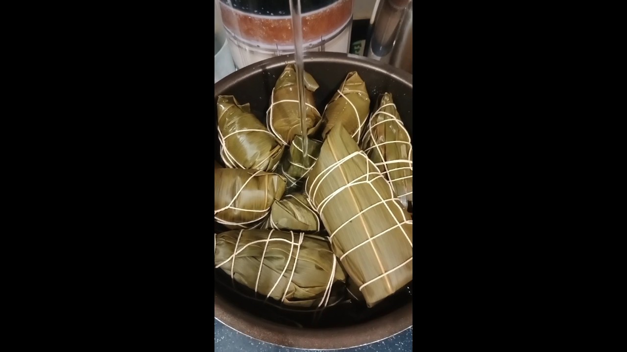 Chinese dumpling during dragon boat festival