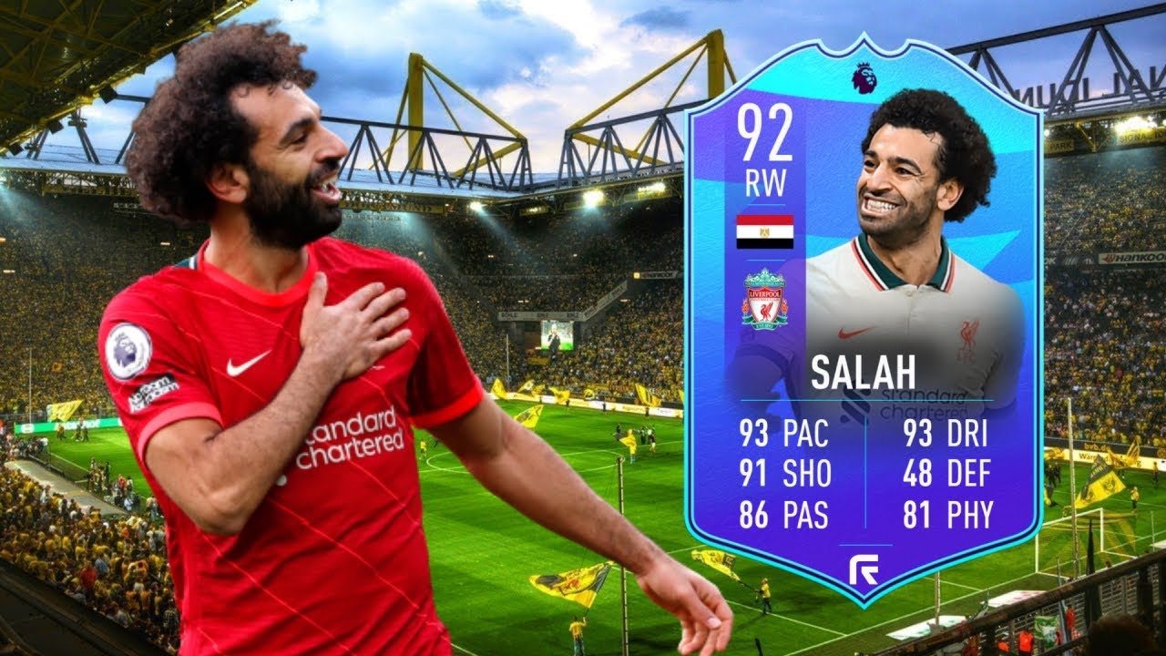 FIFA 22: PL POTM MOHAMED SALAH 92 PLAYER REVIEW | #FIFA22 ULTIMATE TEAM