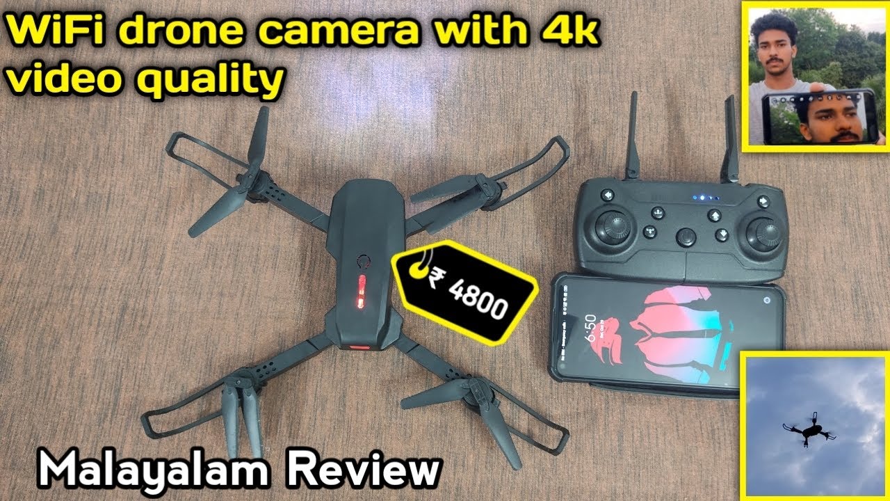 ₹ 4800 ഇന് ഒരു കിടിലൻ wifi drone camera | malayalam review | SHAHAN VLOG