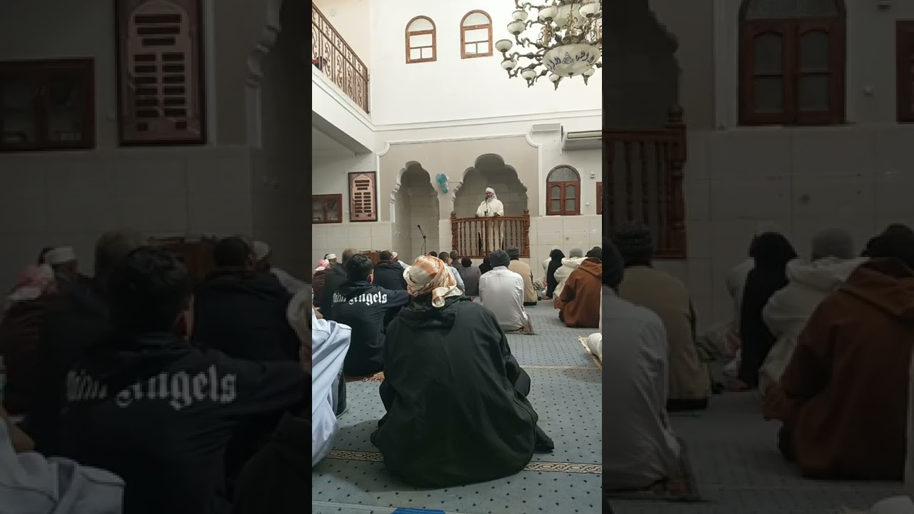 صلاة الجمعة من مسجد طارق ابن زياد الشيخ زيان