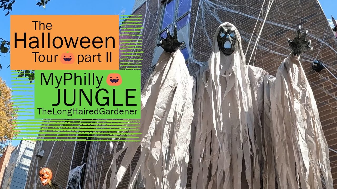 Neighborhood Halloween Tour Pt 2 🎃 Philly Gardens