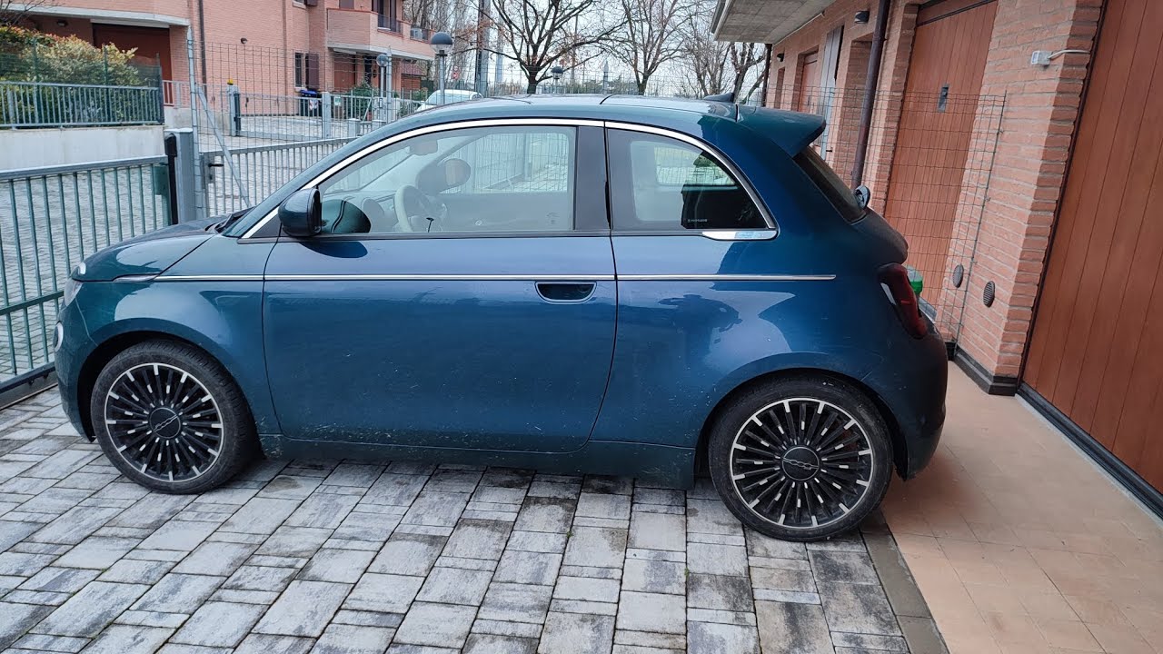 Autonomia reale 500 elettrica con batteria 42 kw in inverno