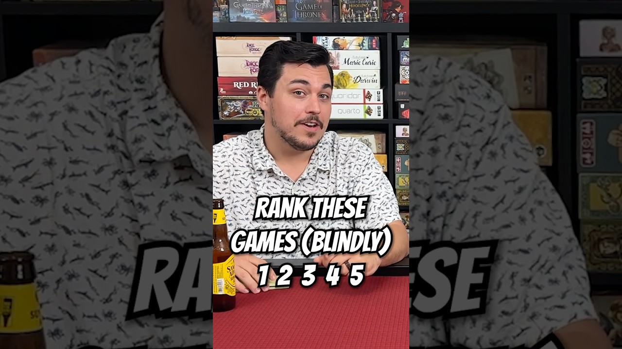 Blind ranking board games from Stonemaier Games! #blindranking #boardgames #stonemaiergames