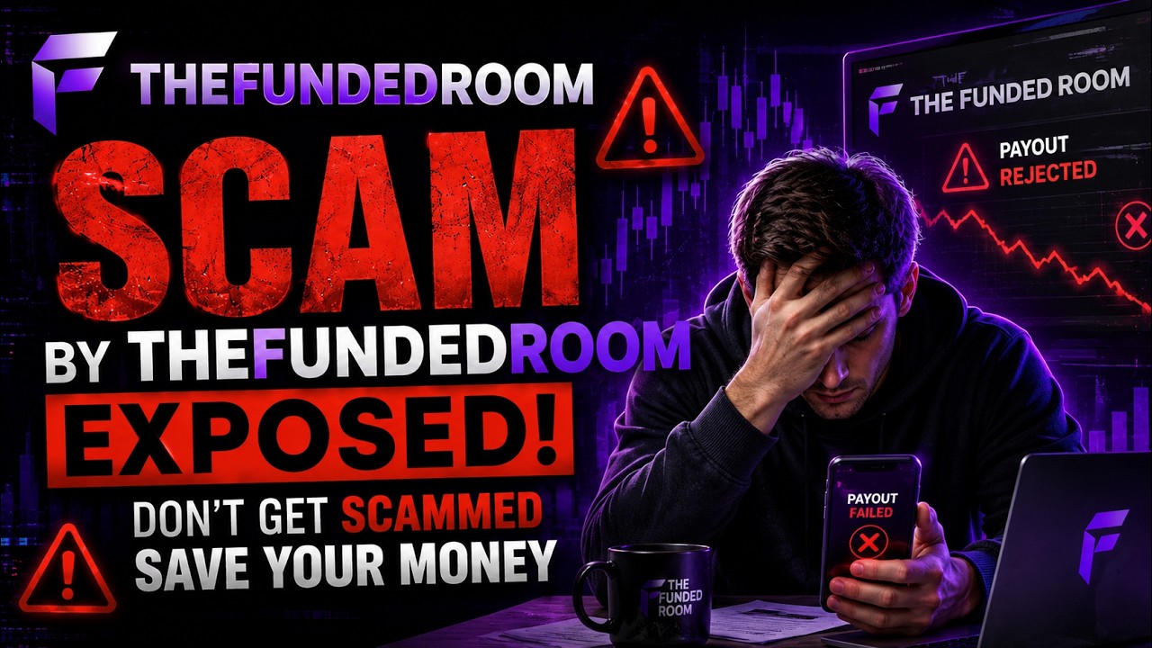 Finally Got scammed by the funded room | scam | Trap | #thefundedroom #scamed #propfirm #trading