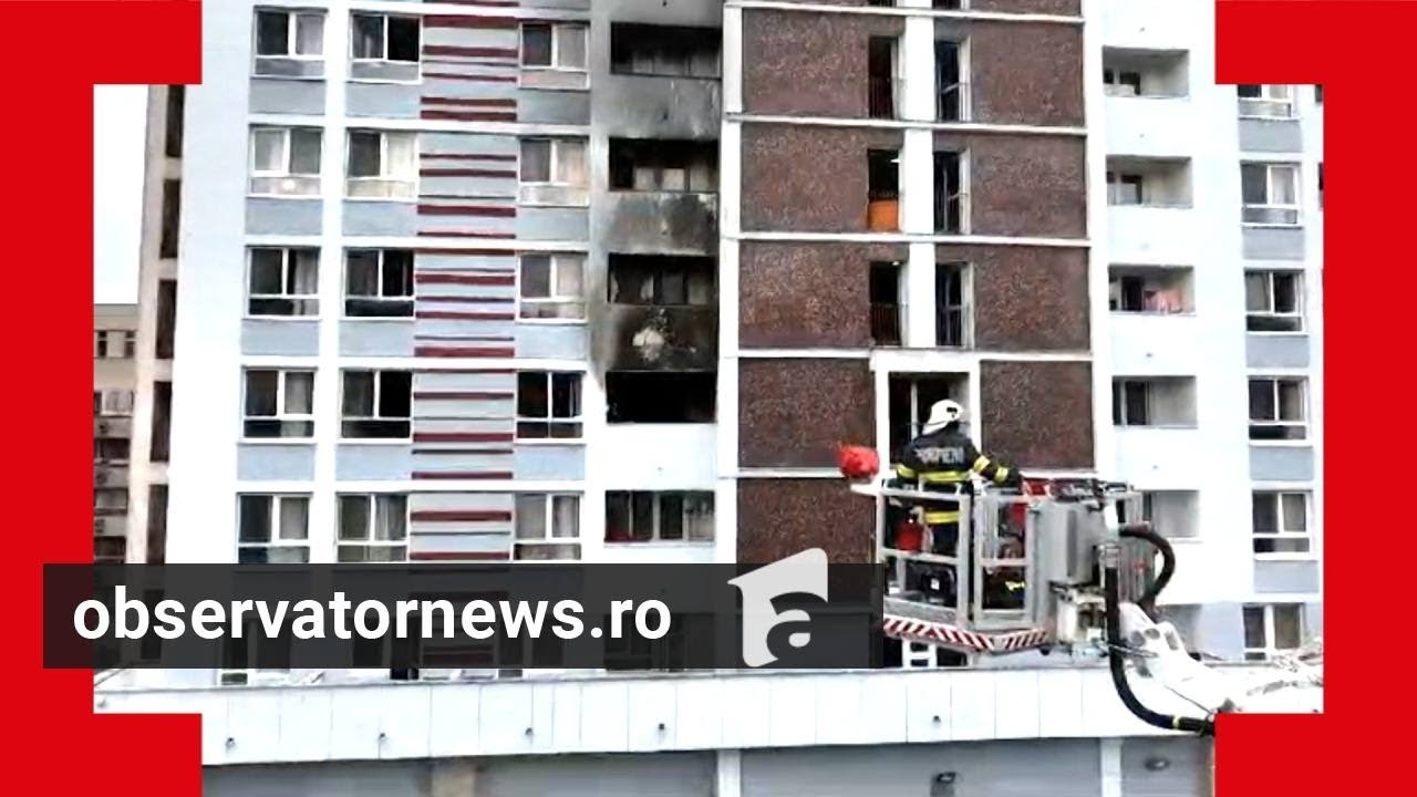 Hotel Mureș din Băile Felix, distrus de un incendiu violent. Turișii au scăpat pe scara exterioară