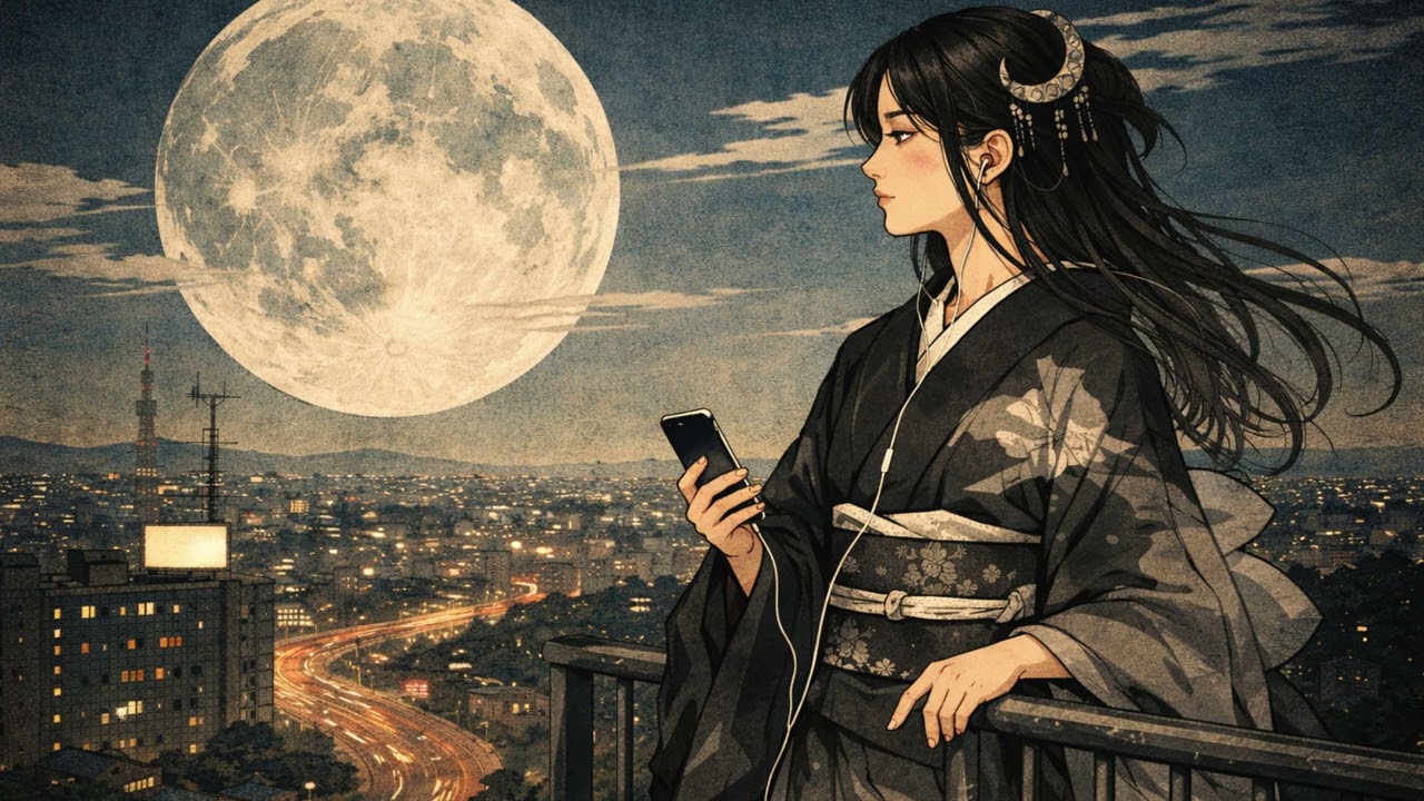 MOON WITHOUT WORDS｜沈黙から描く日本神話・月詠　MOON WITHOUT WORDS | A Silent Track Inspired by Japanese Mythology