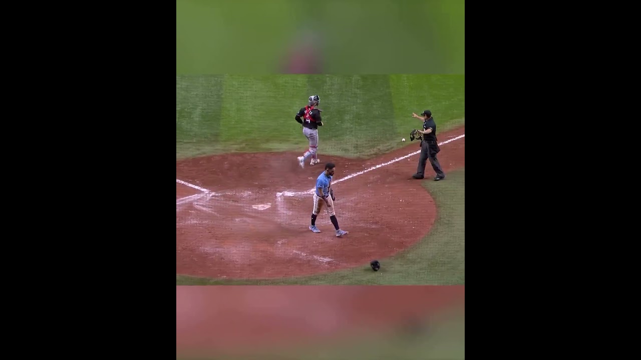 Jose caballero se roba home #gamer #mlb #hr