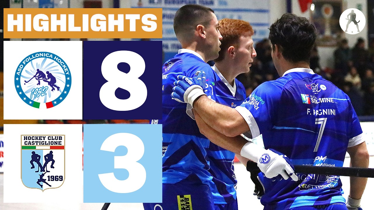 Follonica vs Castiglione (8-3) | HIGHLIGHTS SERIE A