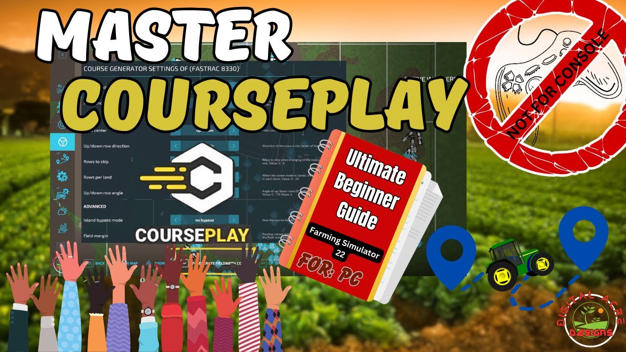 Master FS22 COURSEPLAY: Ultimate Beginner Guide | Ep. 1